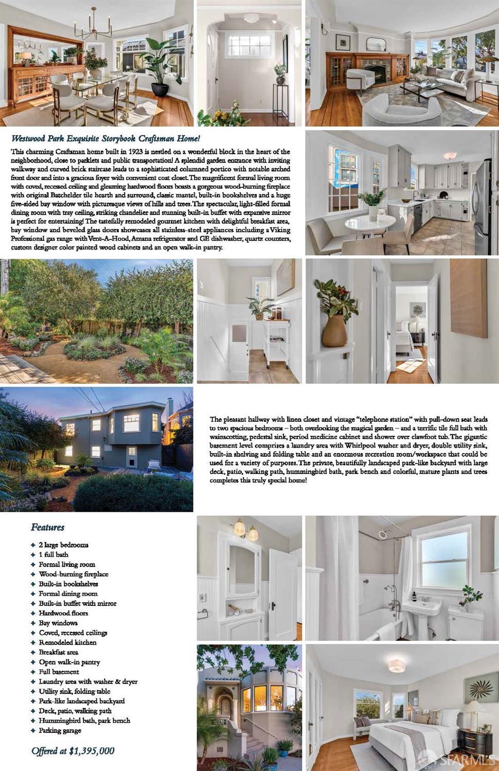 Detail Gallery Image 61 of 61 For 1444 Plymouth Ave, San Francisco,  CA 94112 - 2 Beds | 1 Baths