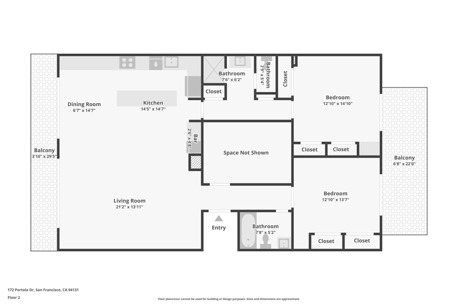 Detail Gallery Image 4 of 73 For 172 Portola Dr, San Francisco,  CA 94131 - – Beds | – Baths