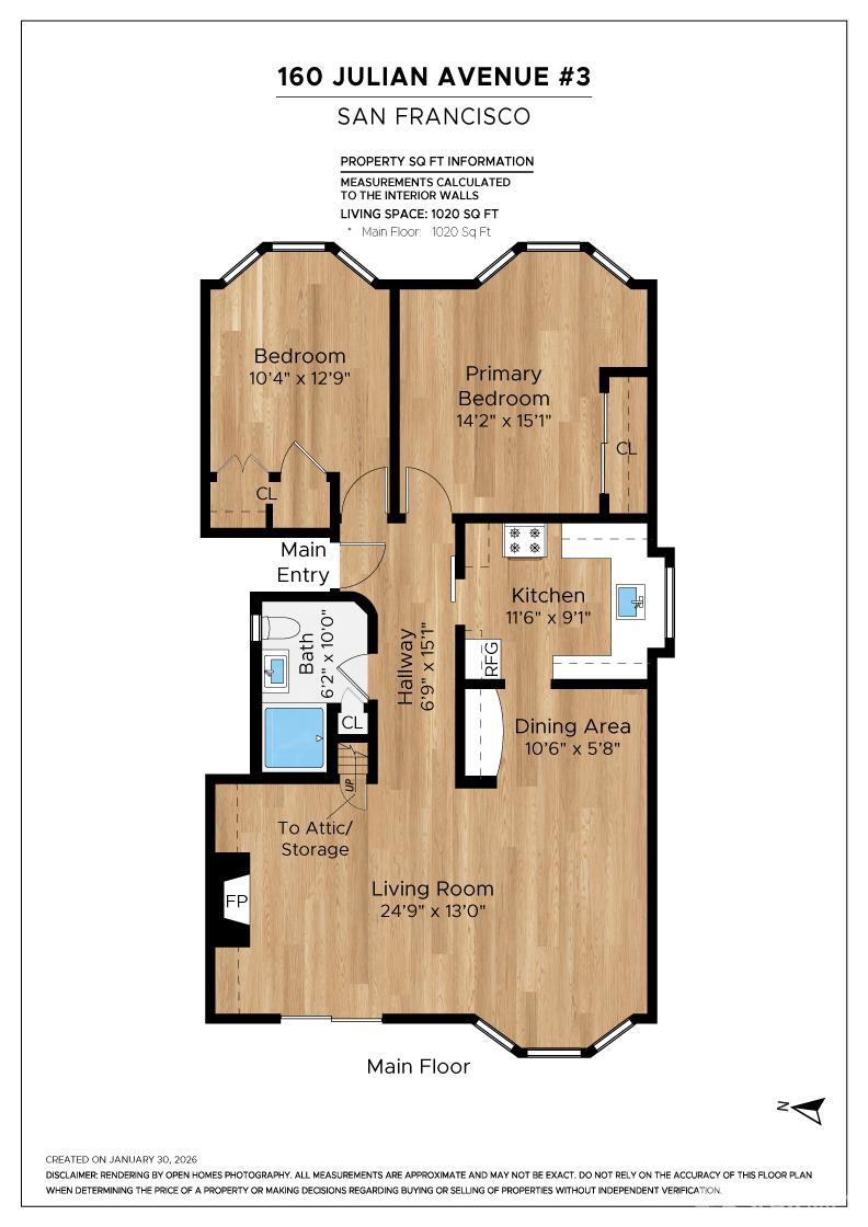 Detail Gallery Image 42 of 42 For 160 Julian Ave #3,  San Francisco,  CA 94103 - 2 Beds | 1 Baths