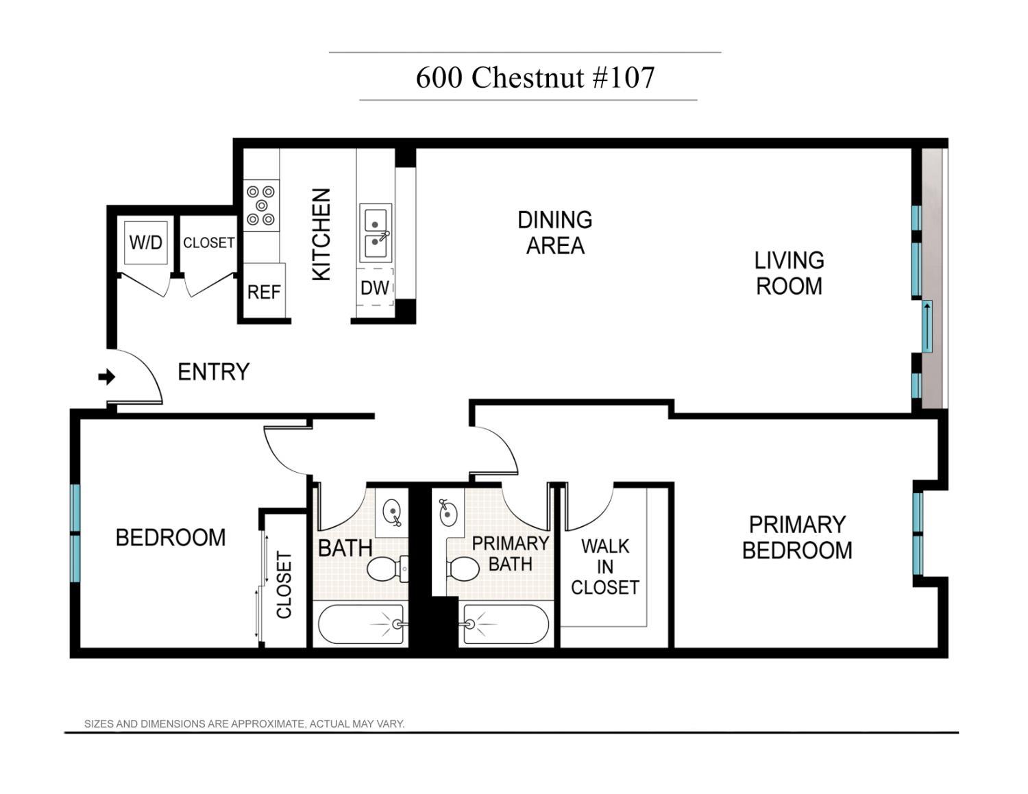 Detail Gallery Image 29 of 29 For 600 Chestnut St #107,  San Francisco,  CA 94133 - 2 Beds | 2 Baths