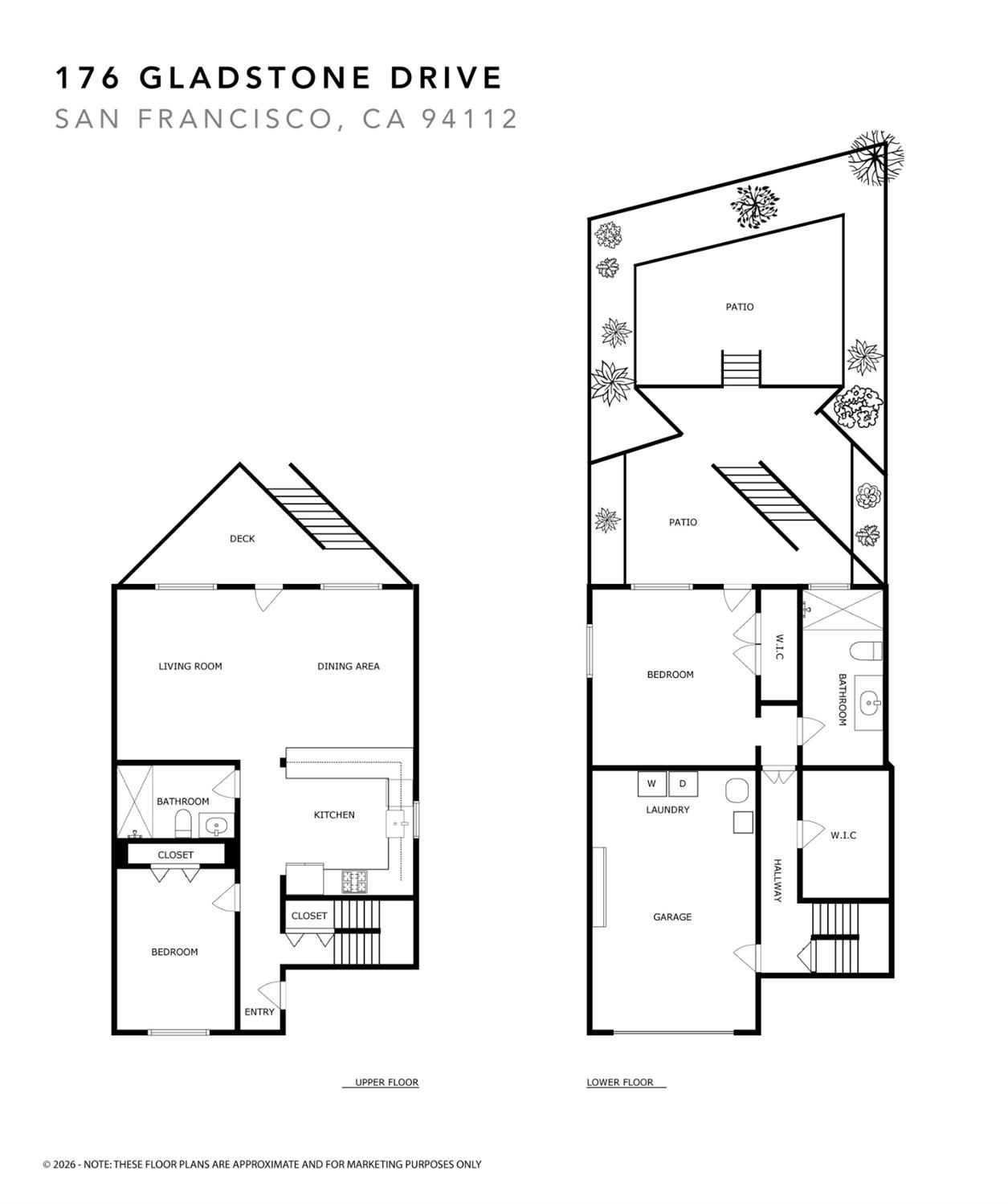 Detail Gallery Image 21 of 21 For 176 Gladstone Dr, San Francisco,  CA 94112 - 2 Beds | 2 Baths