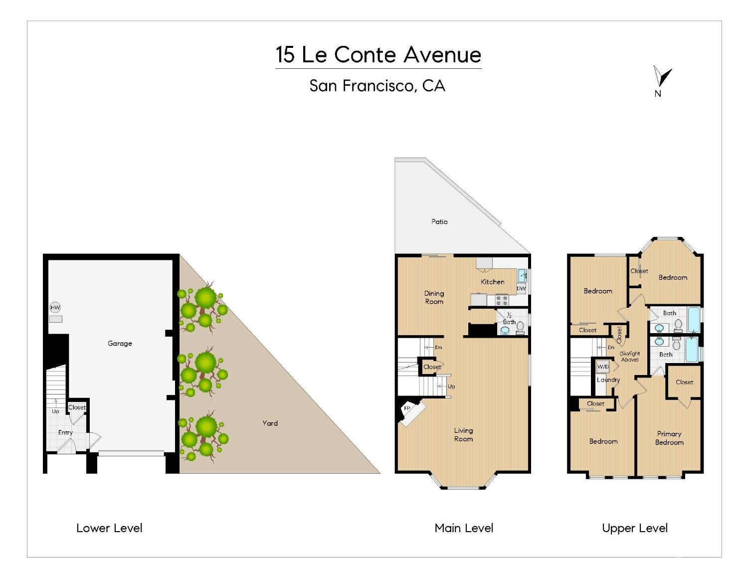 Detail Gallery Image 56 of 57 For 15 Le Conte Cir, San Francisco,  CA 94124 - 4 Beds | 2/1 Baths