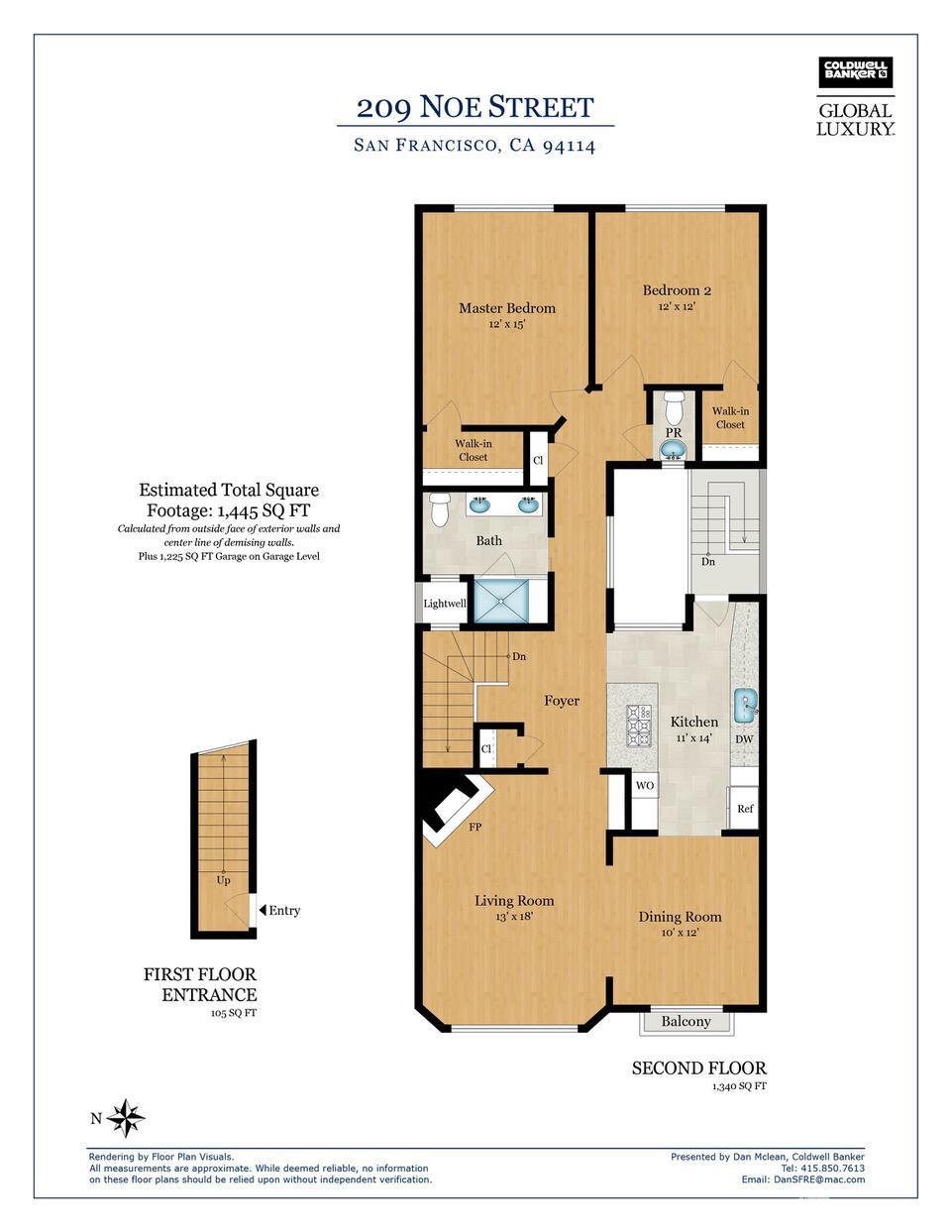 Detail Gallery Image 42 of 43 For 209 Noe St, San Francisco,  CA 94114 - 2 Beds | 1/1 Baths