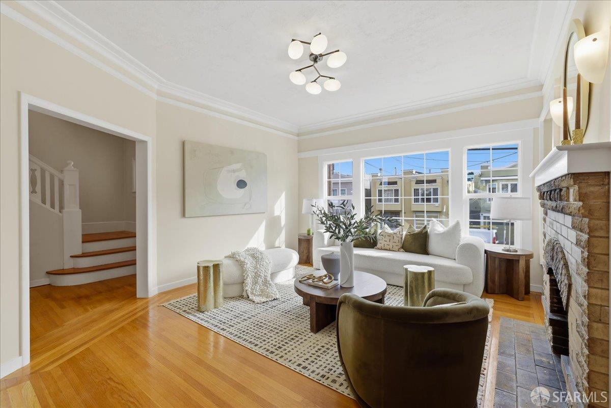 Detail Gallery Image 5 of 44 For 631 18th Ave, San Francisco,  CA 94121 - 4 Beds | 1/1 Baths