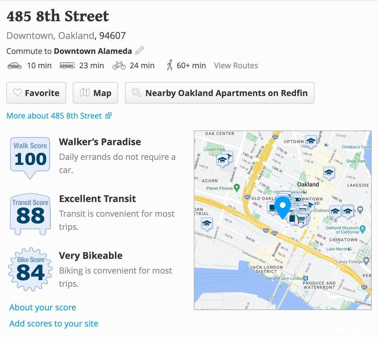 Detail Gallery Image 15 of 15 For 485 8th St #501,  Oakland,  CA 94607 - 1 Beds | 1 Baths