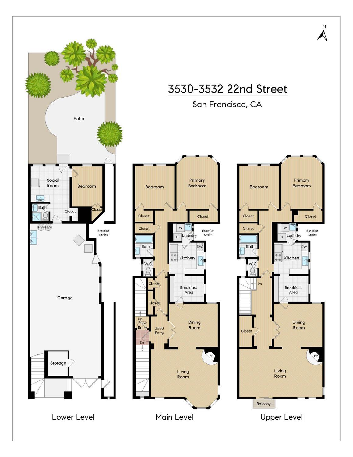 Detail Gallery Image 32 of 98 For 3530 22nd St, San Francisco,  CA 94114 - – Beds | – Baths