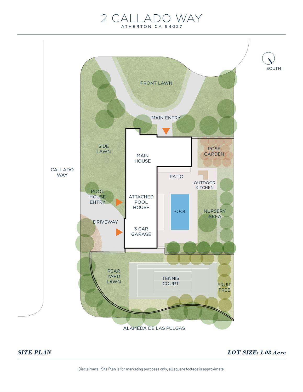 Detail Gallery Image 22 of 22 For 2 Callado Way, Atherton,  CA 94027 - 5 Beds | 4/1 Baths