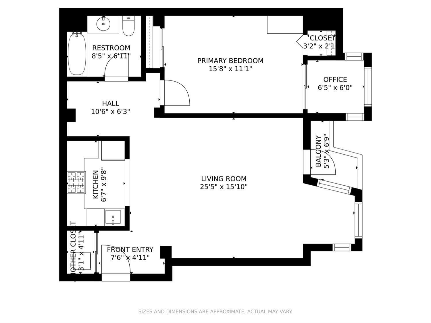 Detail Gallery Image 18 of 18 For 81 Frank Norris St #705,  San Francisco,  CA 94109 - 1 Beds | 1 Baths