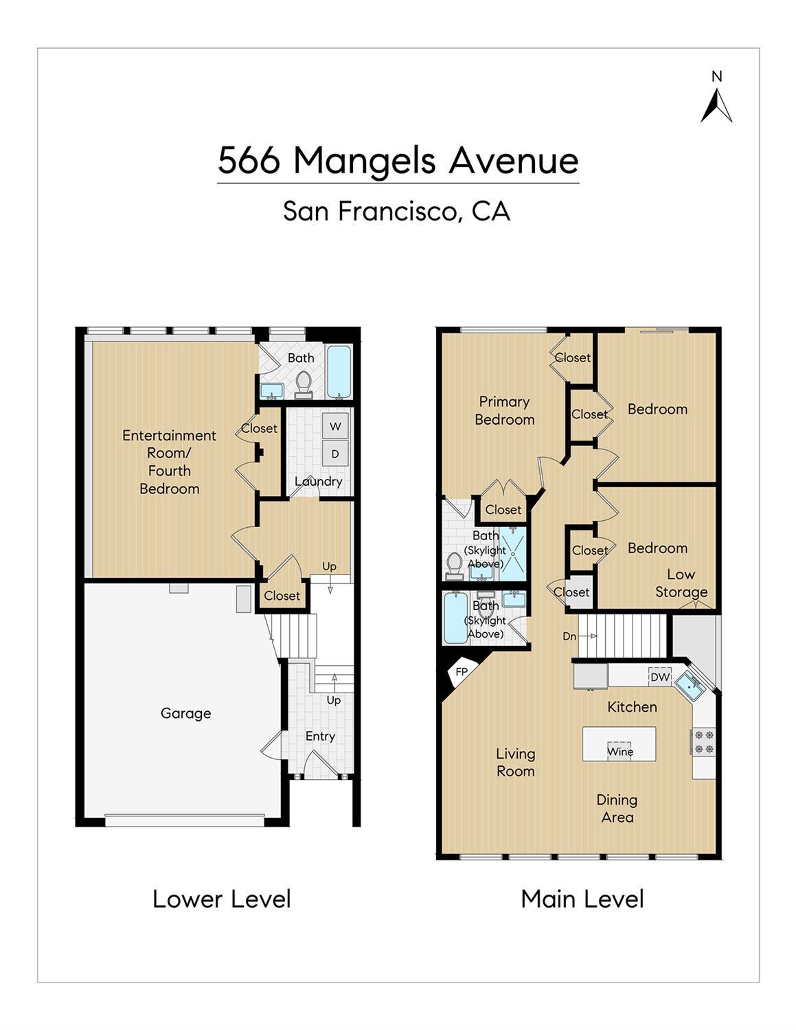 Detail Gallery Image 45 of 90 For 566 Mangels Ave, San Francisco,  CA 94127 - 4 Beds | 3 Baths