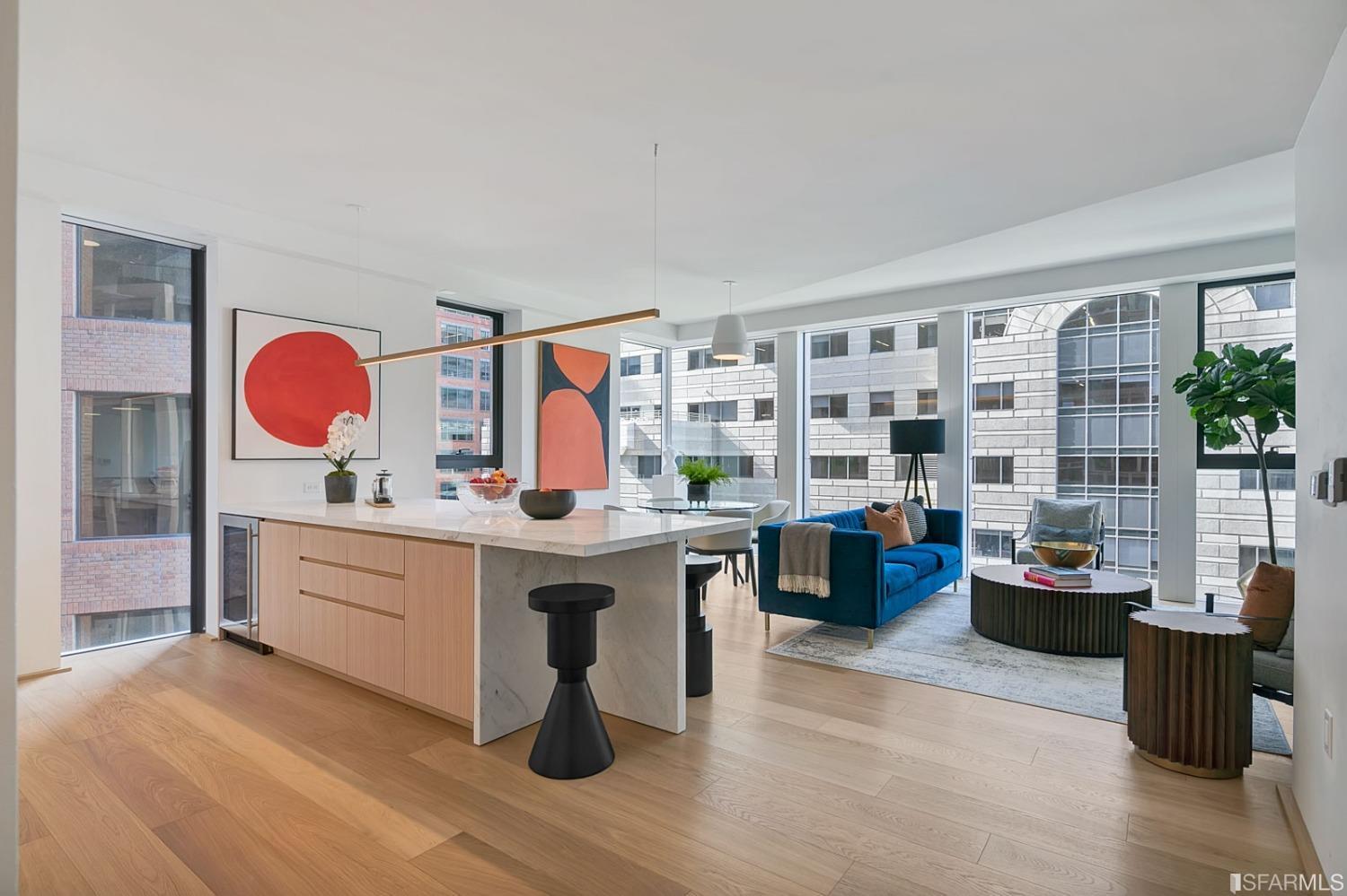 Detail Gallery Image 8 of 75 For 1 Steuart Ln #606,  San Francisco,  CA 94105 - 2 Beds | 2 Baths