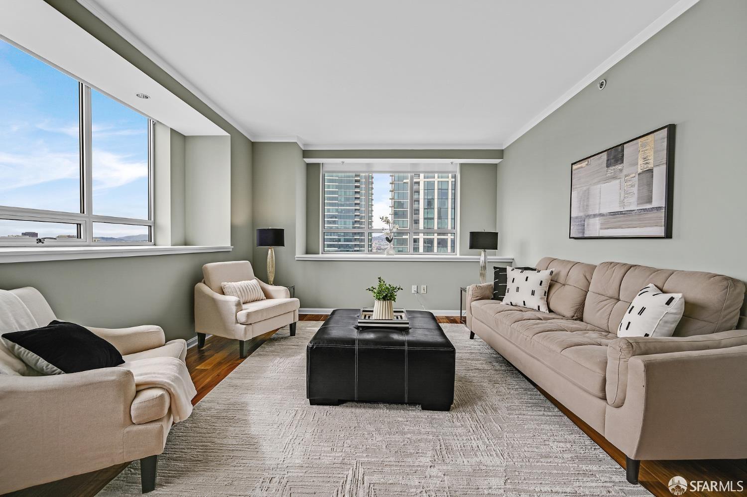 Detail Gallery Image 4 of 31 For 400 Beale St #2006,  San Francisco,  CA 94105 - 2 Beds | 1/1 Baths