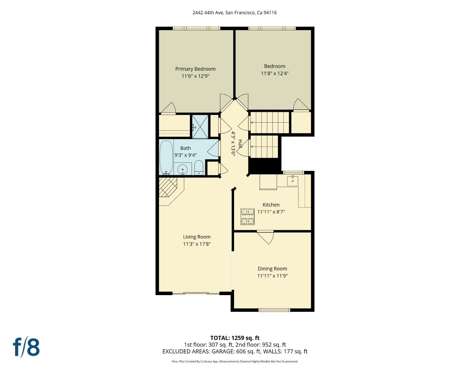 Detail Gallery Image 2 of 38 For 2442 44th Ave, San Francisco,  CA 94116 - 2 Beds | 1 Baths