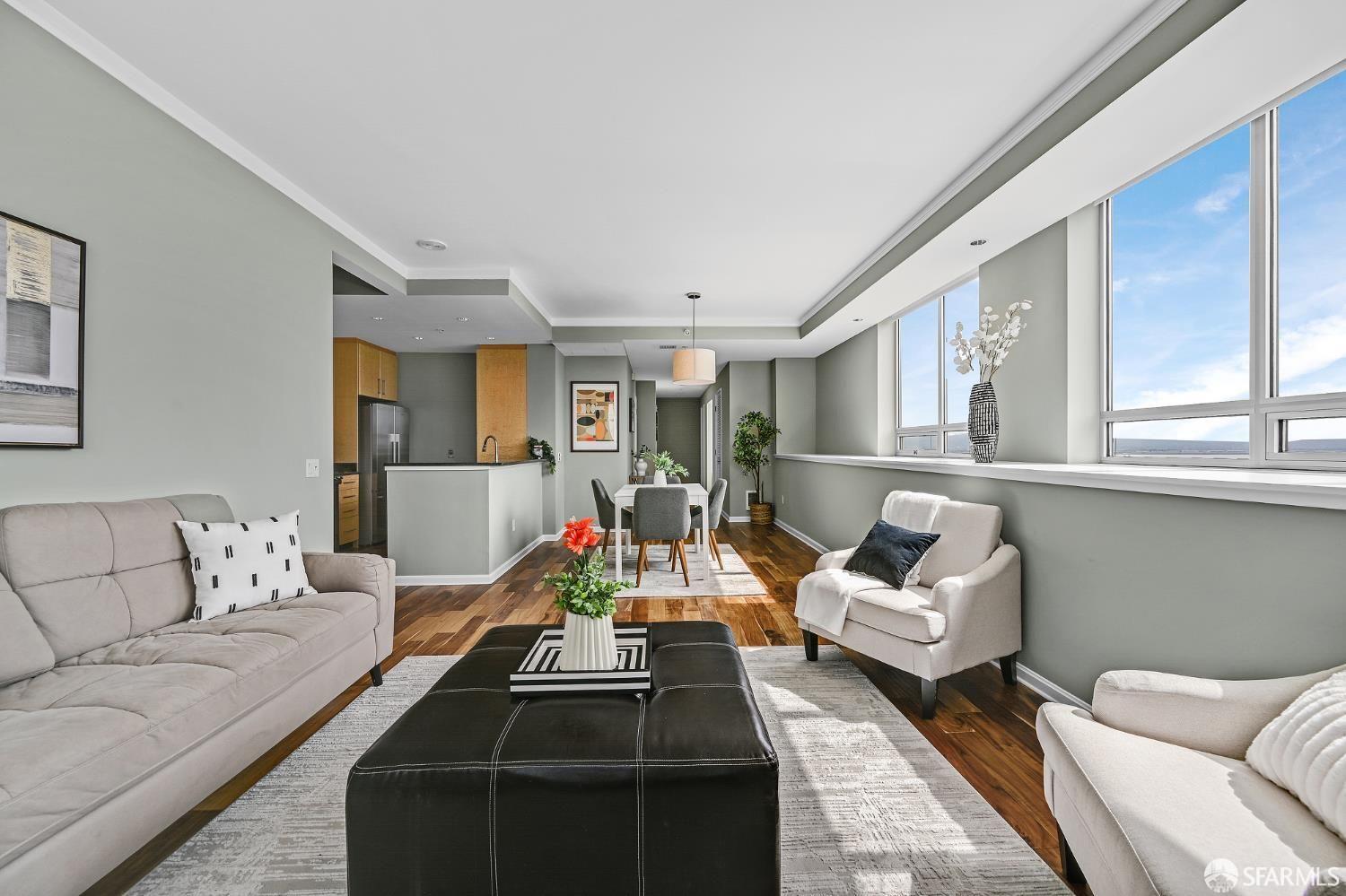 Detail Gallery Image 2 of 31 For 400 Beale St #2006,  San Francisco,  CA 94105 - 2 Beds | 1/1 Baths