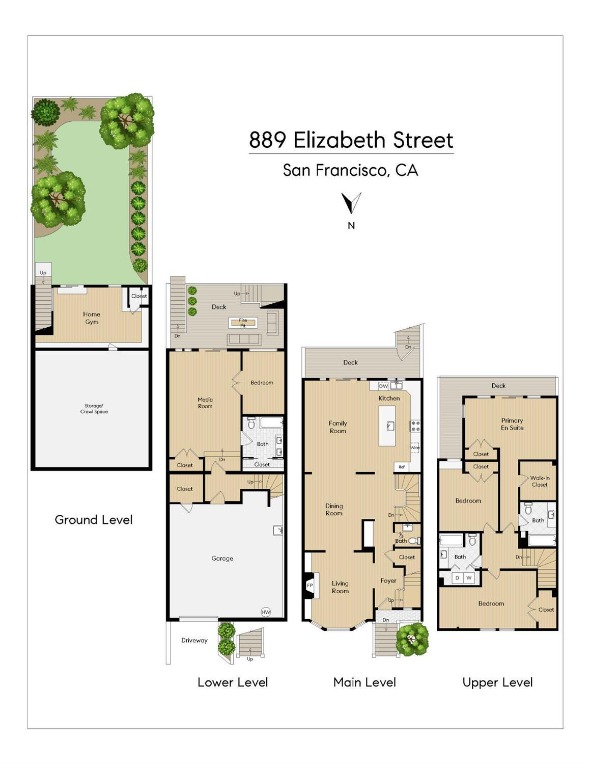 Detail Gallery Image 85 of 85 For 889 Elizabeth St, San Francisco,  CA 94114 - 4 Beds | 3/1 Baths