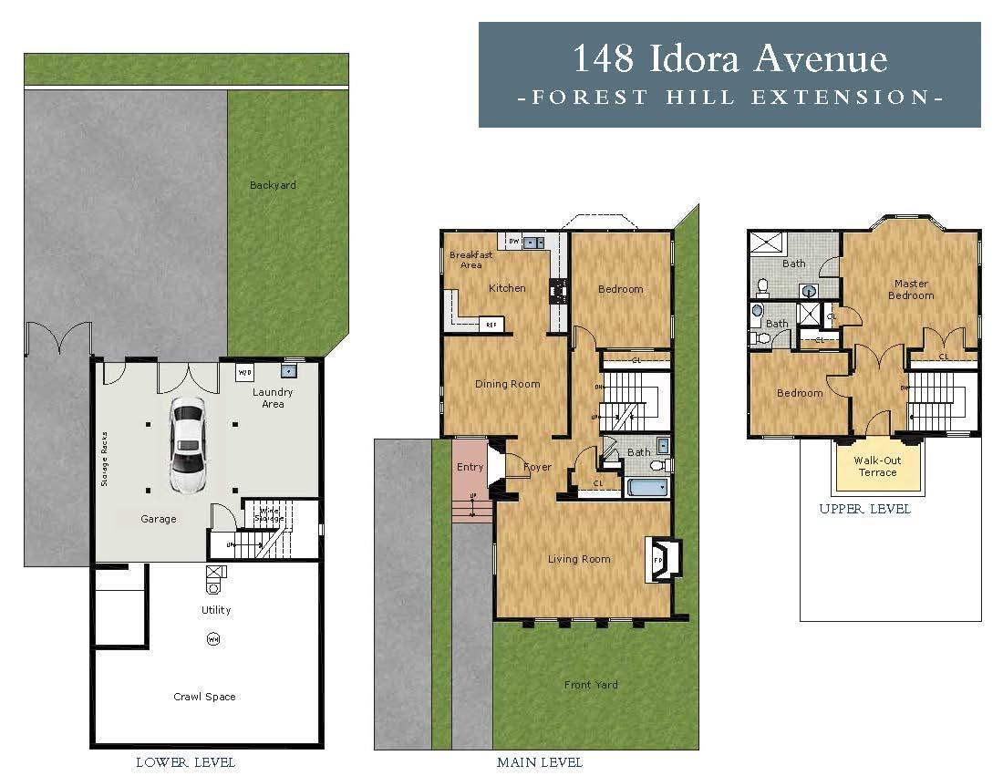 Detail Gallery Image 61 of 61 For 148 Idora Ave, San Francisco,  CA 94127 - 3 Beds | 3 Baths