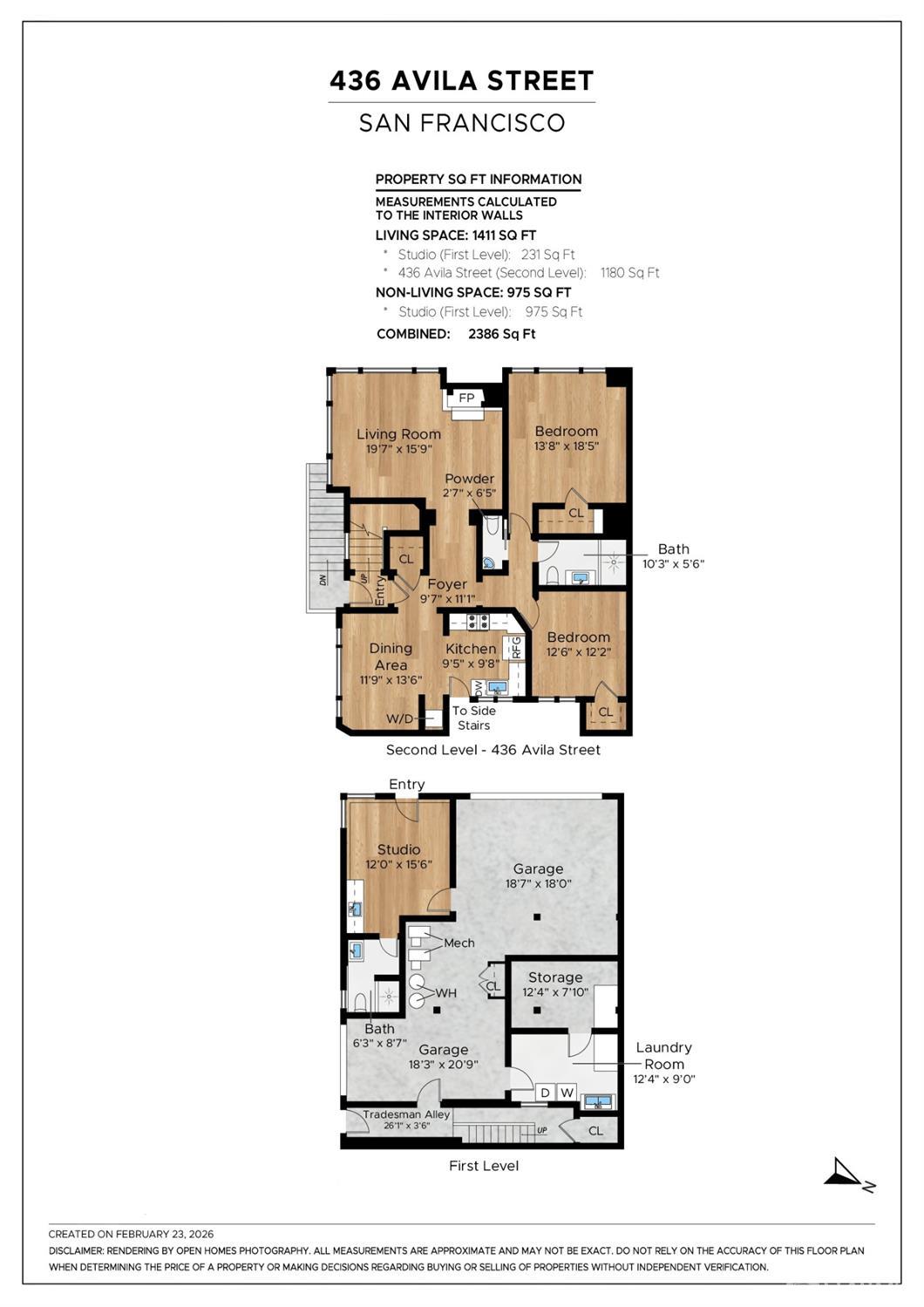 Detail Gallery Image 14 of 14 For 436 Avila St, San Francisco,  CA 94123 - 2 Beds | 2/1 Baths