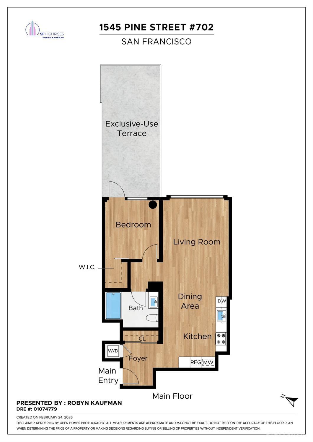 Detail Gallery Image 10 of 31 For 1545 Pine St #702,  San Francisco,  CA 94109 - 1 Beds | 1 Baths