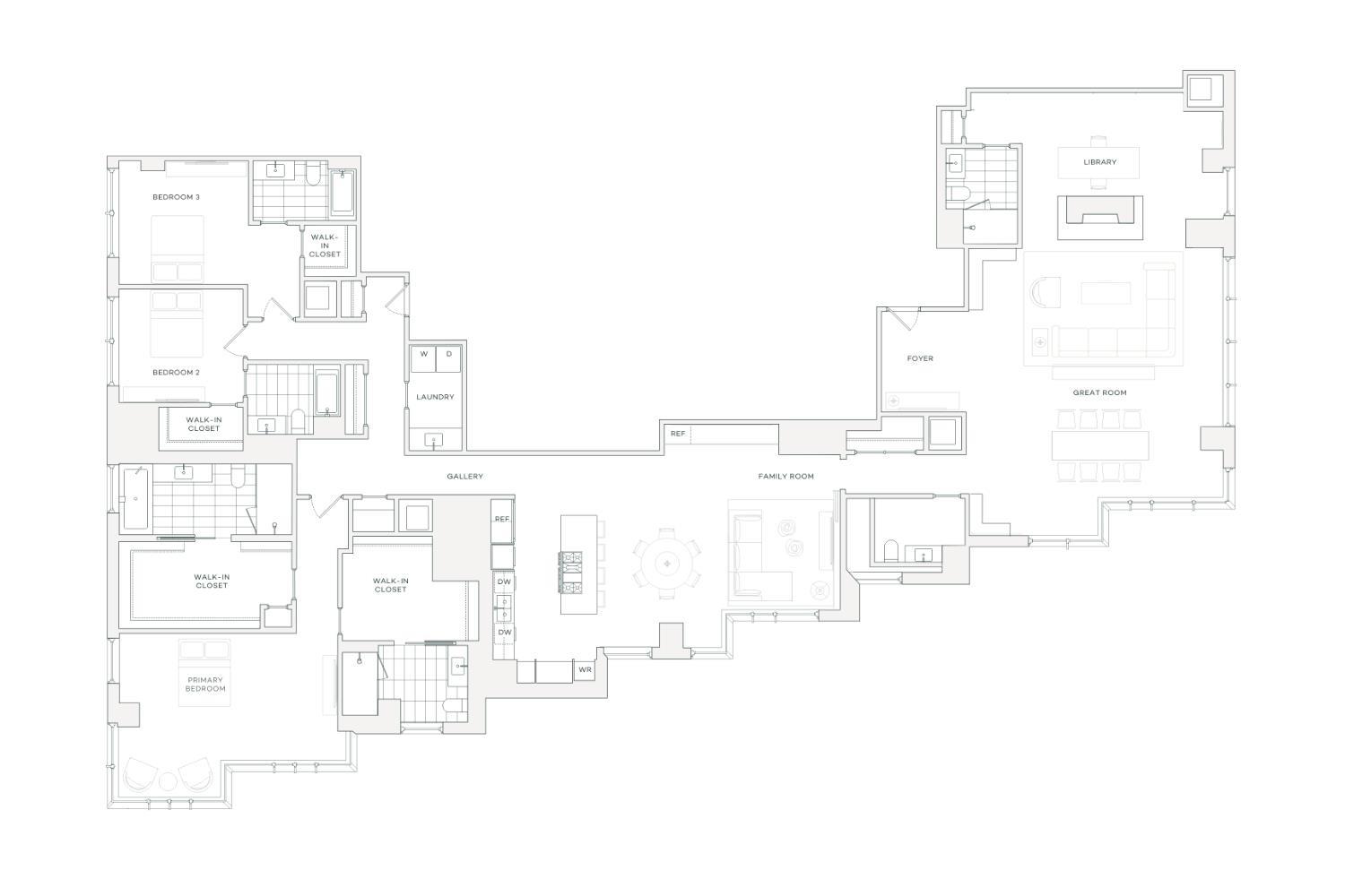 Detail Gallery Image 34 of 44 For 488 Folsom St #5301,  San Francisco,  CA 94105 - 3 Beds | 5/1 Baths