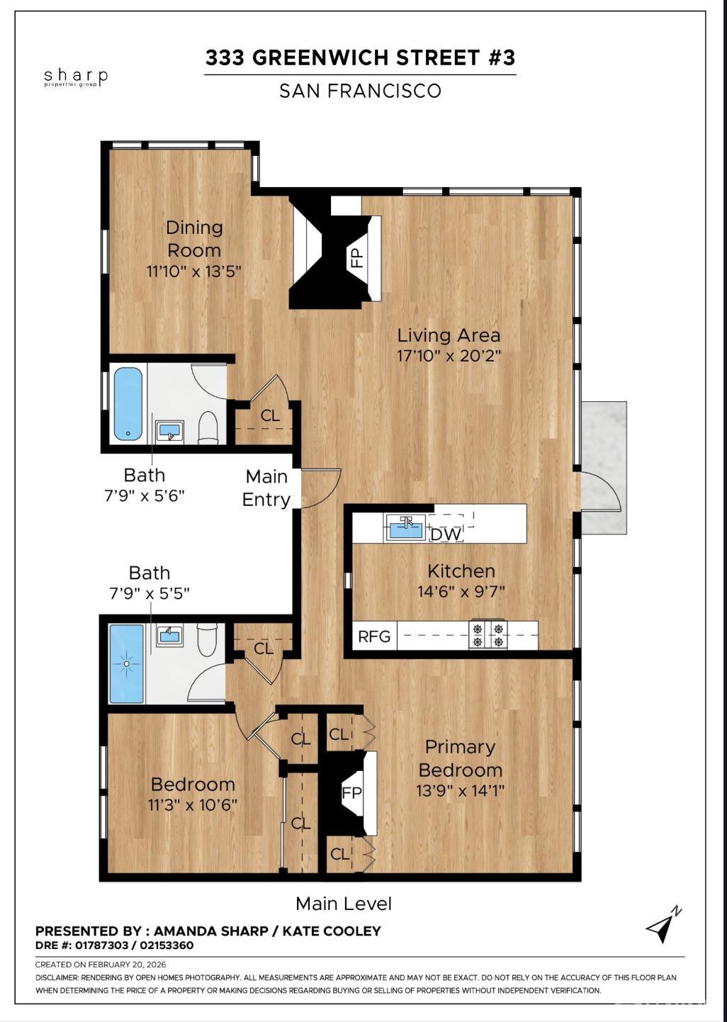 Detail Gallery Image 47 of 47 For 333 Greenwich St #3,  San Francisco,  CA 94133 - 2 Beds | 2 Baths