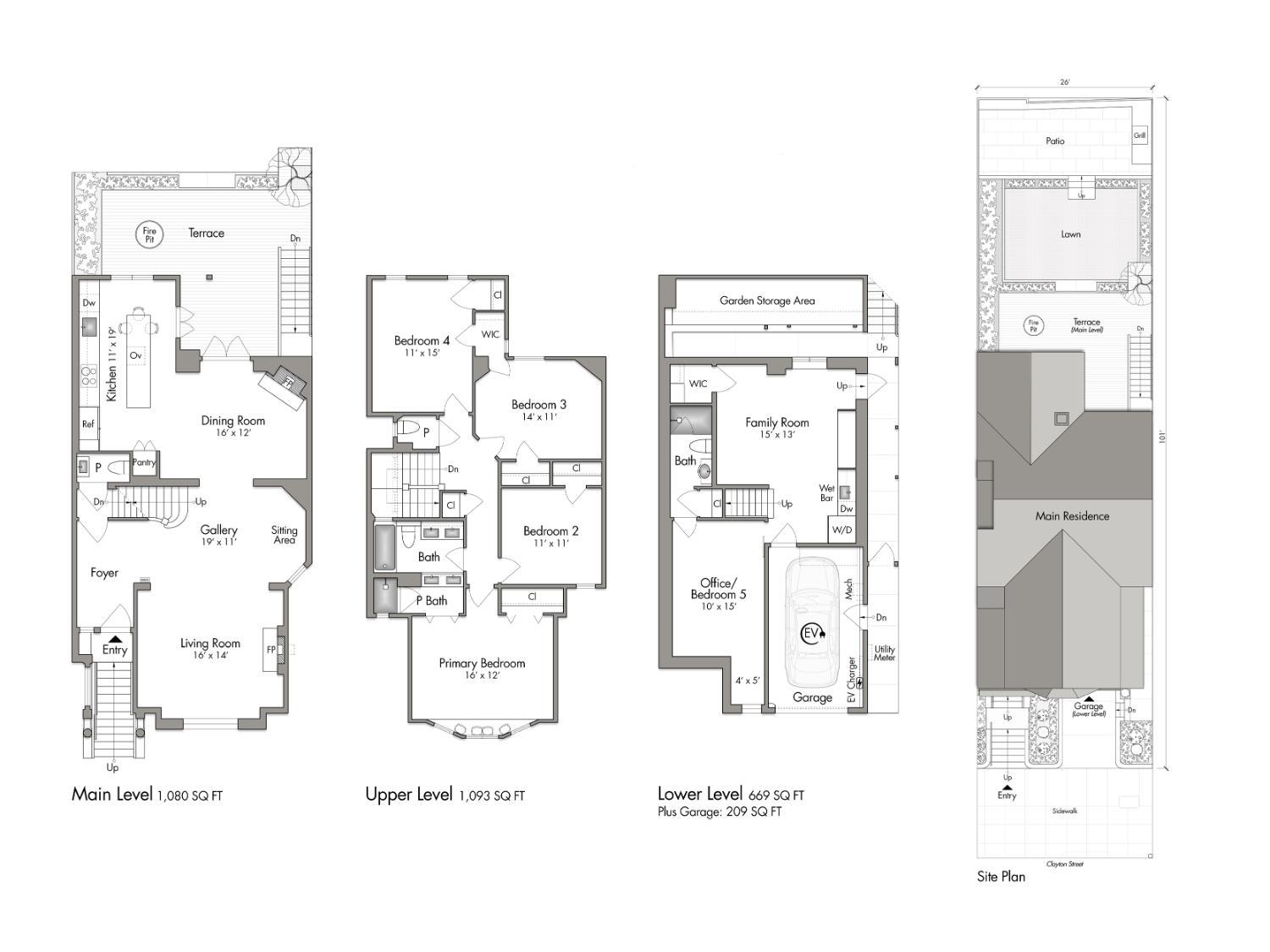 Detail Gallery Image 23 of 23 For 844 Clayton St, San Francisco,  CA 94117 - 5 Beds | 3/2 Baths