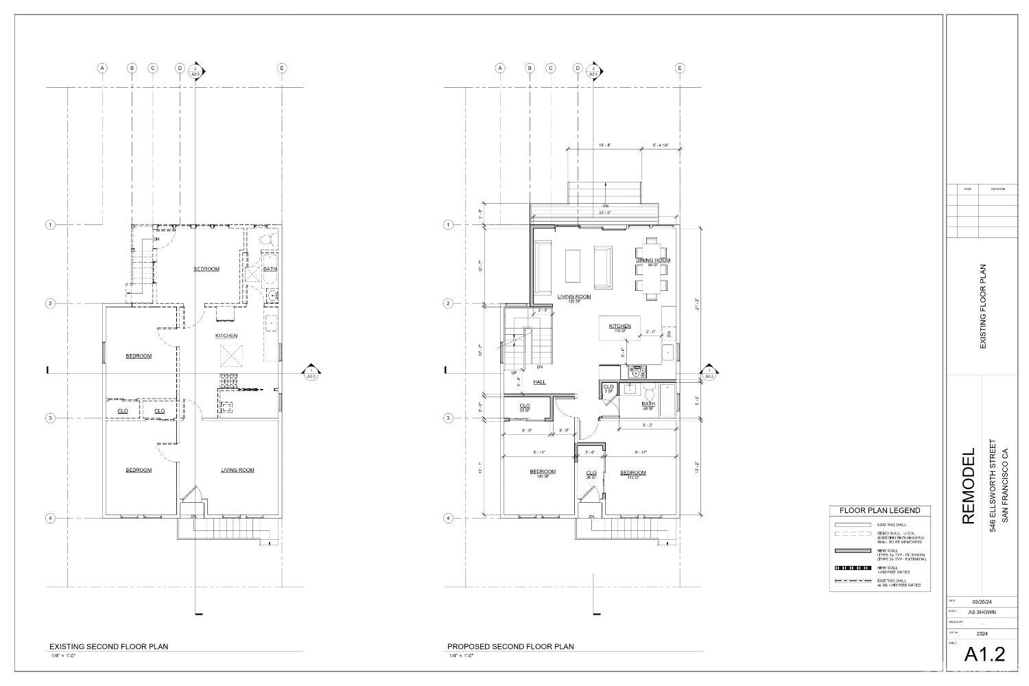 Detail Gallery Image 8 of 19 For 546 Ellsworth St, San Francisco,  CA 94110 - 3 Beds | 1 Baths