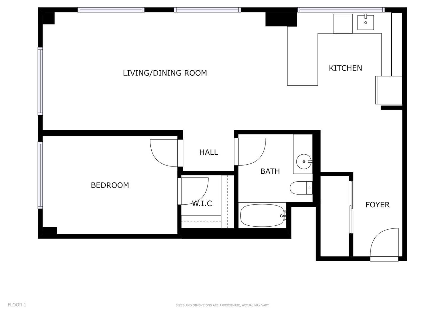 Detail Gallery Image 15 of 27 For 199 New Montgomery St #1007,  San Francisco,  CA 94105 - 1 Beds | 1 Baths