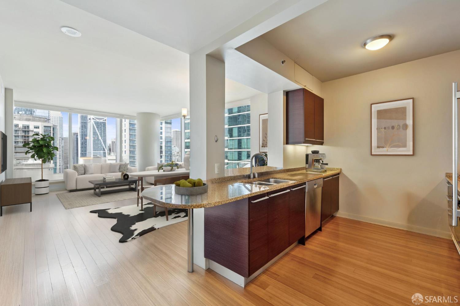 Detail Gallery Image 4 of 26 For 425 1st St #2007,  San Francisco,  CA 94105 - 1 Beds | 1 Baths