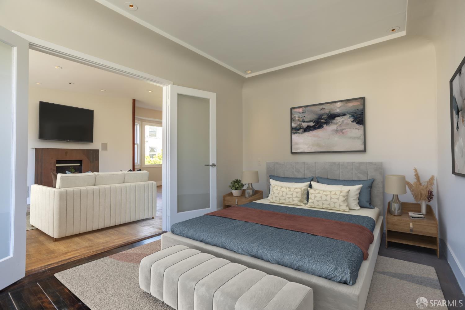 Detail Gallery Image 5 of 22 For 495 Greenwich St #5,  San Francisco,  CA 94133 - 1 Beds | 1 Baths