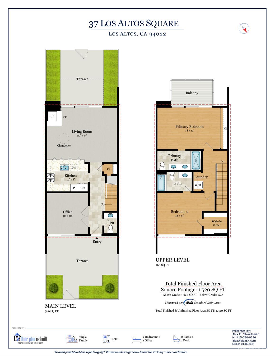 Detail Gallery Image 55 of 55 For 37 Los Altos Sqr, Los Altos,  CA 94022 - 2 Beds | 2/1 Baths