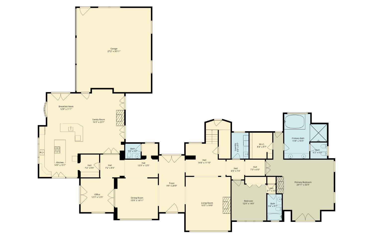 Detail Gallery Image 56 of 57 For 575 Pullman Rd, Hillsborough,  CA 94010 - 5 Beds | 4/1 Baths