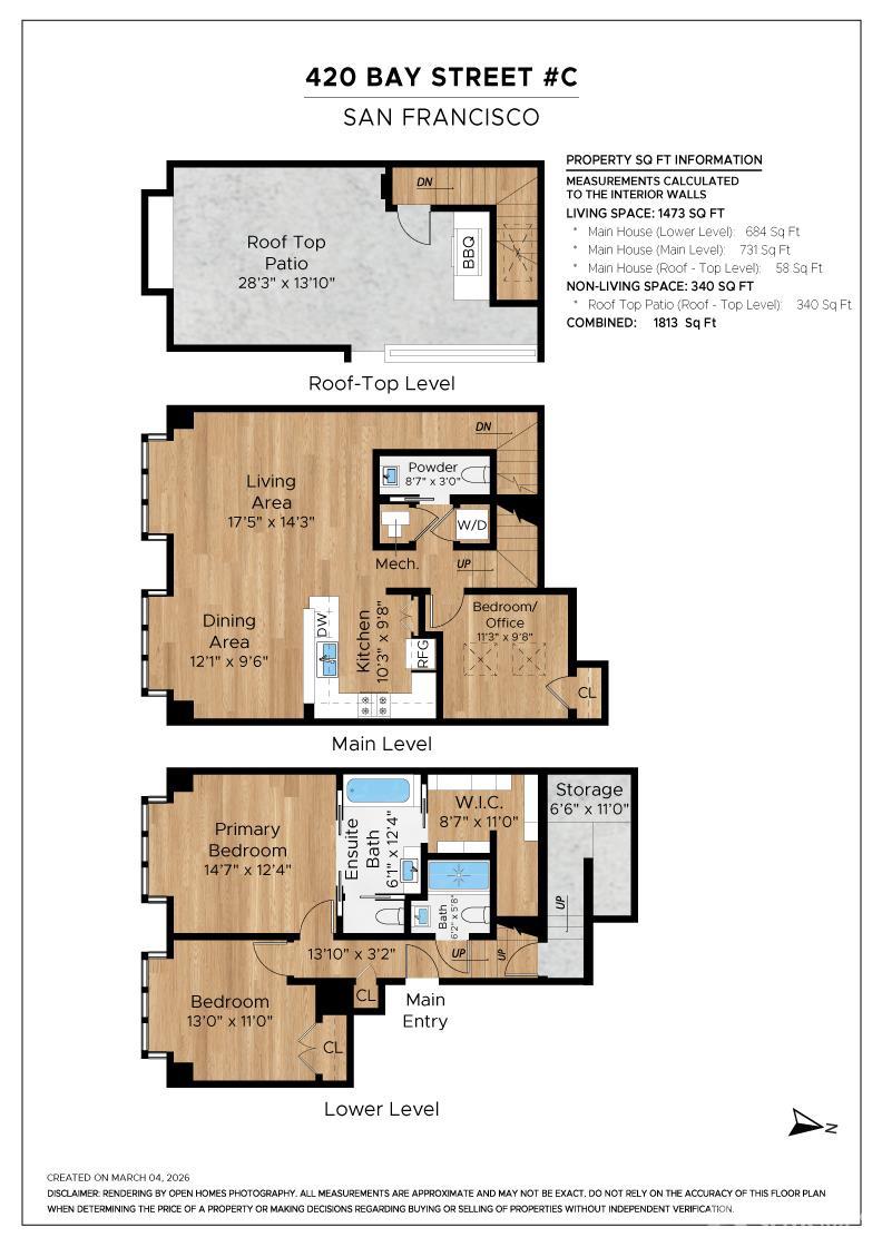 Detail Gallery Image 46 of 46 For 420 Bay St #C,  San Francisco,  CA 94133 - 3 Beds | 2/1 Baths