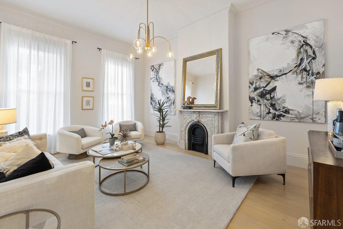 Detail Gallery Image 5 of 61 For 1913 Sacramento St, San Francisco,  CA 94109 - 3 Beds | 2/1 Baths