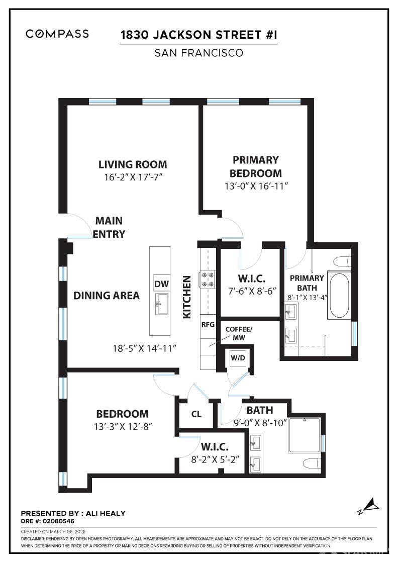 Detail Gallery Image 42 of 42 For 1830 Jackson St #I,  San Francisco,  CA 94109 - 2 Beds | 2 Baths