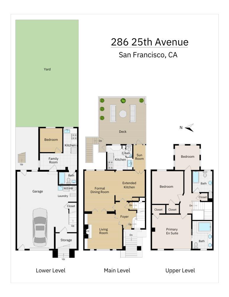 Detail Gallery Image 43 of 45 For 286 25th Ave, San Francisco,  CA 94121 - 4 Beds | 3/1 Baths