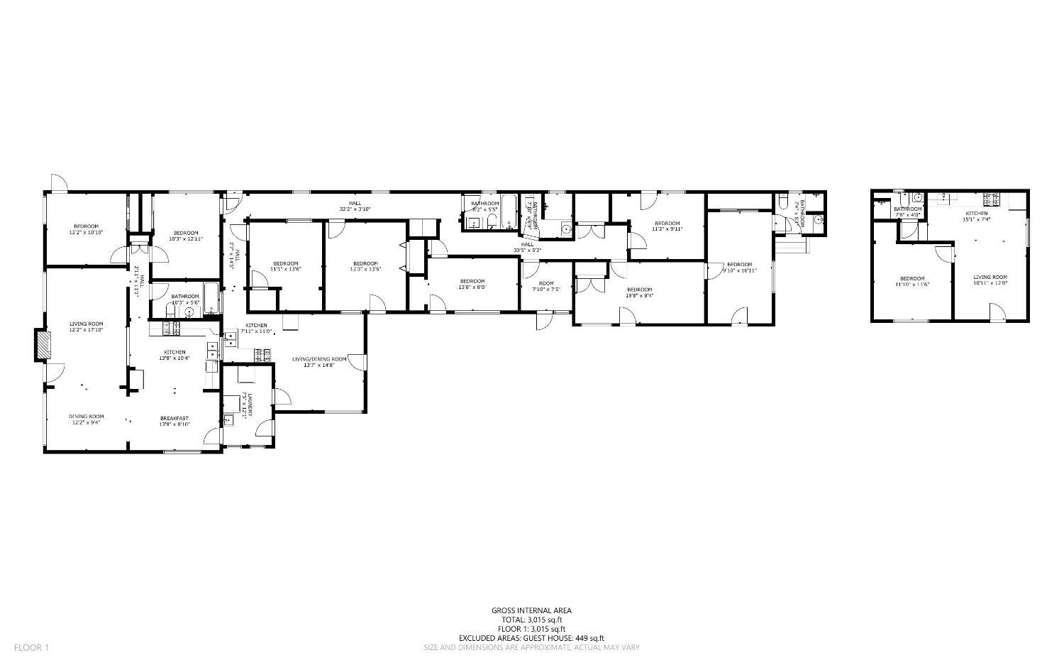 Detail Gallery Image 2 of 45 For 471 Green St, East Palo Alto,  CA 94303 - 9 Beds | 5 Baths