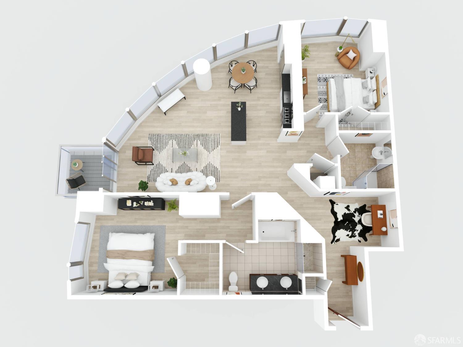 Detail Gallery Image 58 of 59 For 301 Main St 12b,  San Francisco,  CA 94105 - 2 Beds | 2 Baths