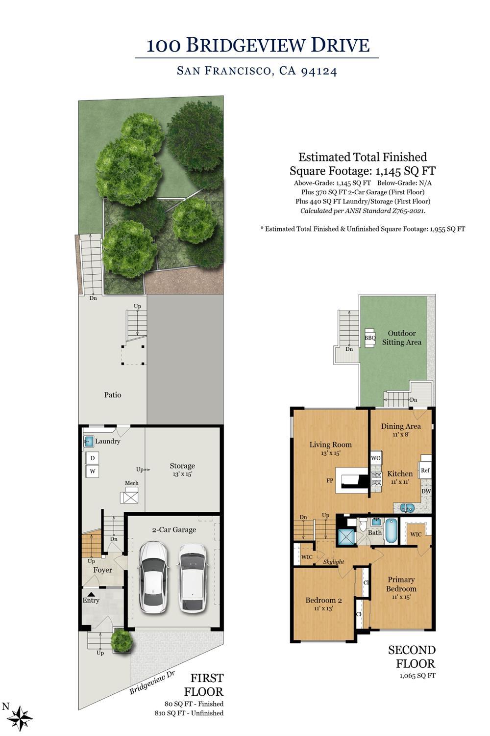 Detail Gallery Image 42 of 42 For 100 Bridgeview Dr, San Francisco,  CA 94124 - 2 Beds | 1 Baths