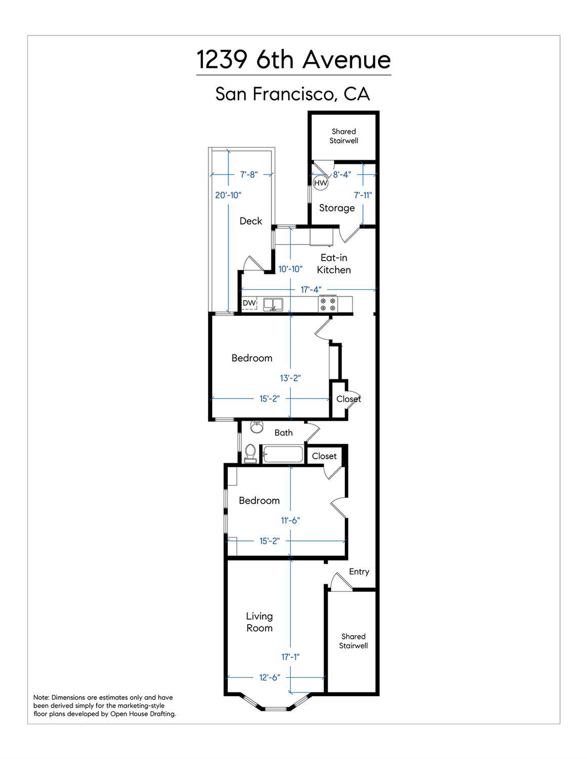Detail Gallery Image 29 of 97 For 1239 6th Ave, San Francisco,  CA 94122 - 2 Beds | 1 Baths