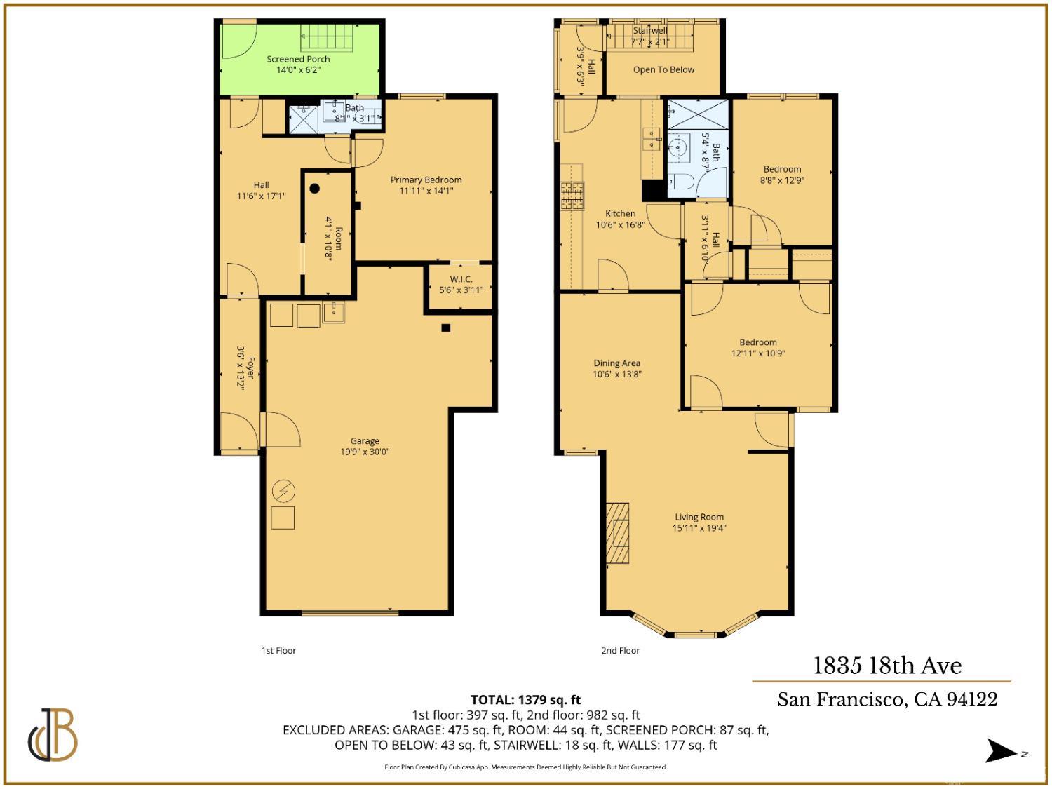 Detail Gallery Image 41 of 41 For 1835 18th Ave, San Francisco,  CA 94122 - 3 Beds | 1 Baths