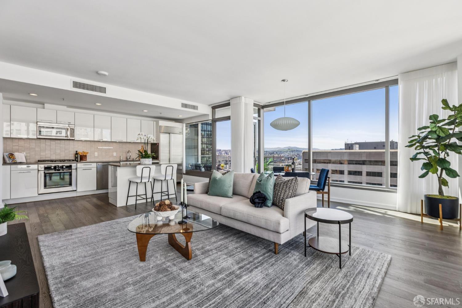 Detail Gallery Image 12 of 47 For 1 Hawthorne St 17f,  San Francisco,  CA 94105 - 2 Beds | 2 Baths