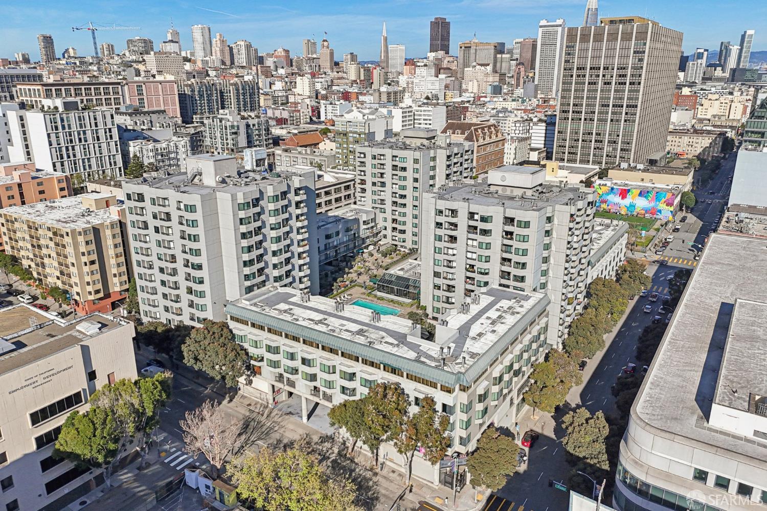 Detail Gallery Image 33 of 47 For 601 Van Ness Ave #1112,  San Francisco,  CA 94102 - 1 Beds | 1 Baths