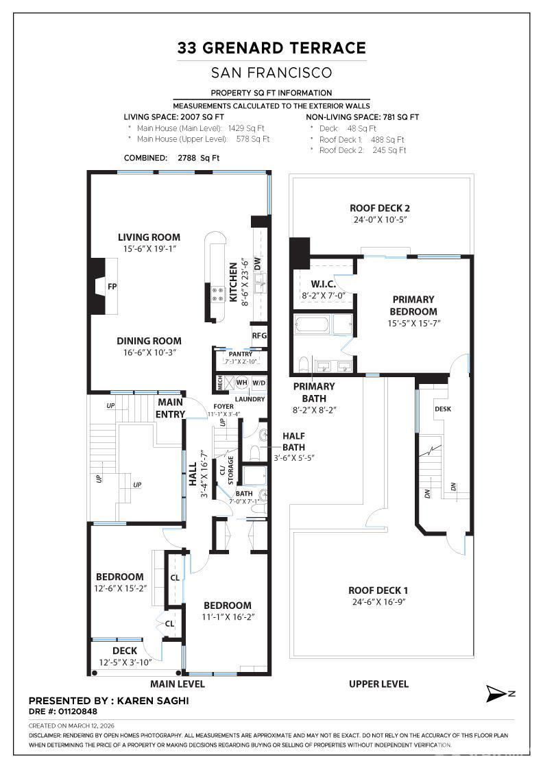 Detail Gallery Image 72 of 72 For 33 Grenard Ter, San Francisco,  CA 94109 - 3 Beds | 2/1 Baths