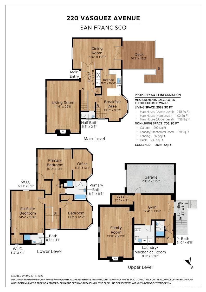 Detail Gallery Image 33 of 38 For 220 Vasquez Ave, San Francisco,  CA 94127 - 4 Beds | 3/1 Baths