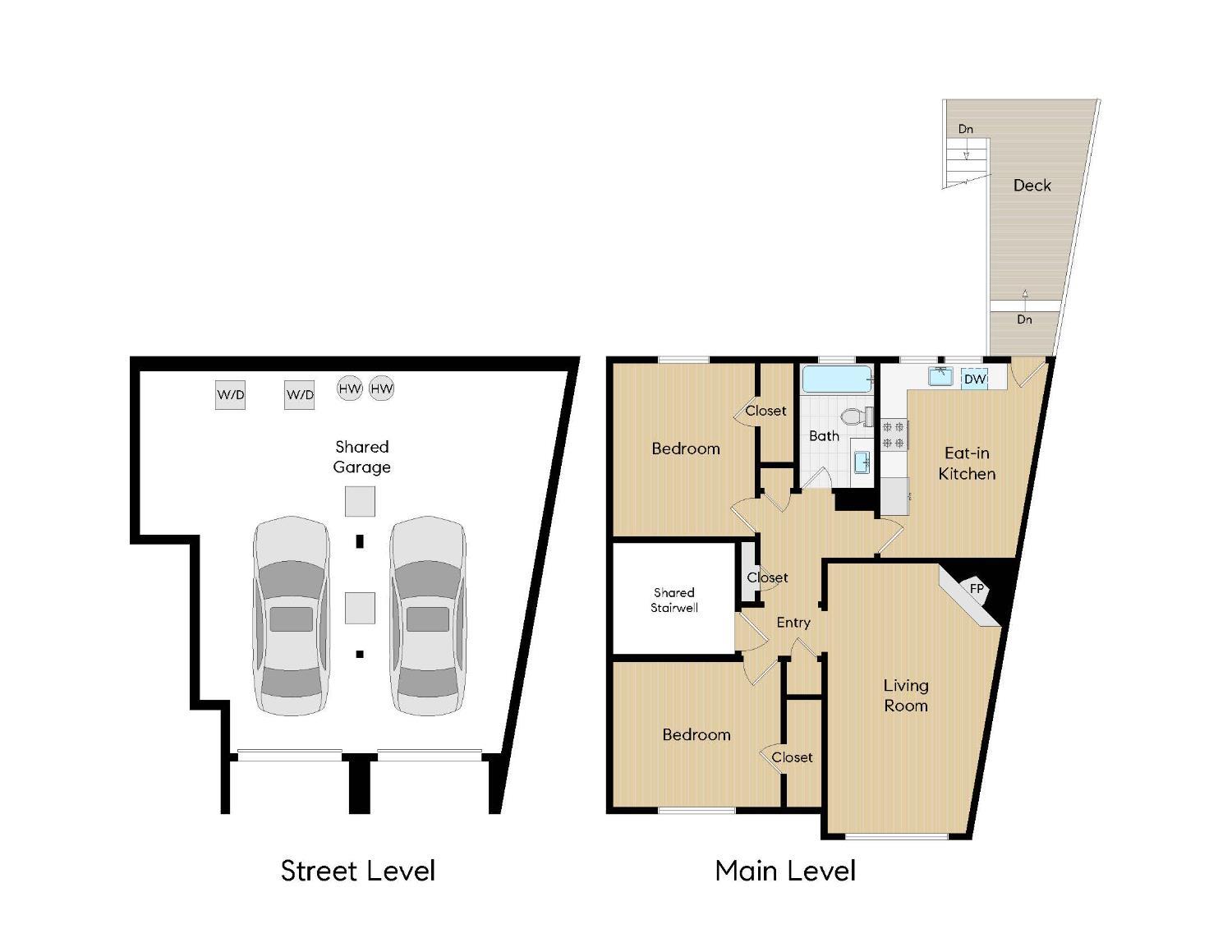 Detail Gallery Image 18 of 18 For 468 Corbett Ave, San Francisco,  CA 94114 - 2 Beds | 1 Baths