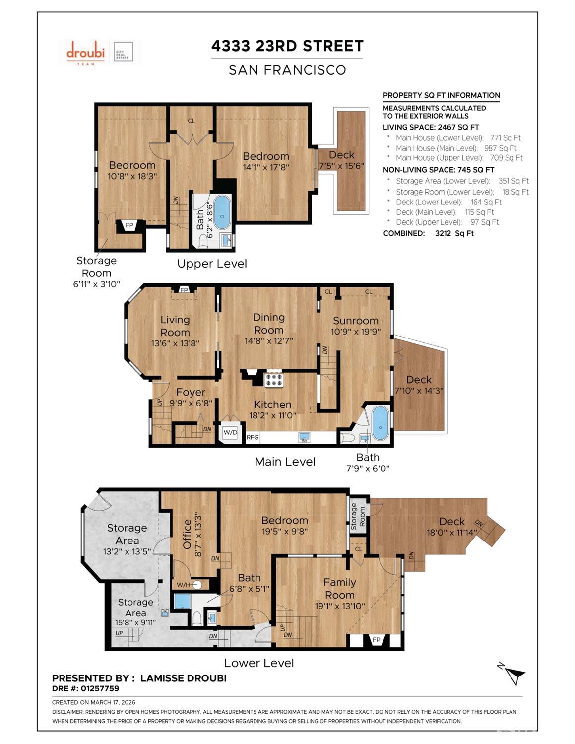 Detail Gallery Image 50 of 51 For 4333 23rd St, San Francisco,  CA 94114 - 3 Beds | 3 Baths