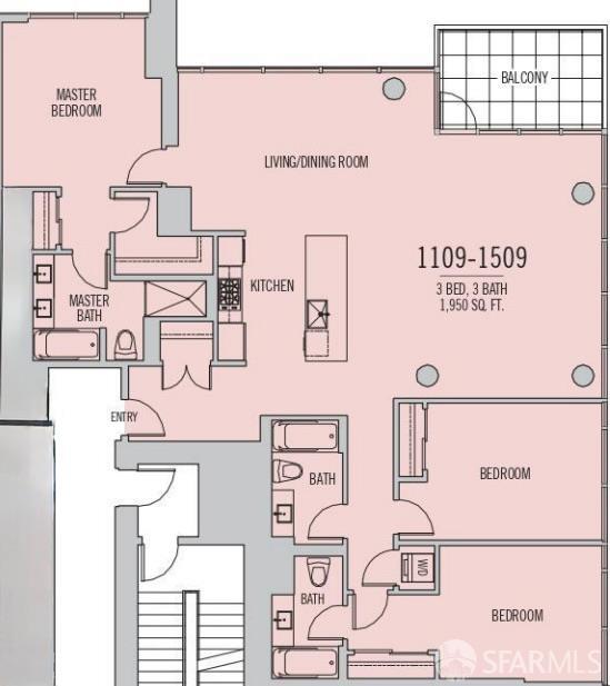 Detail Gallery Image 23 of 59 For 708 Long Bridge St #1109,  San Francisco,  CA 94158 - 3 Beds | 3 Baths