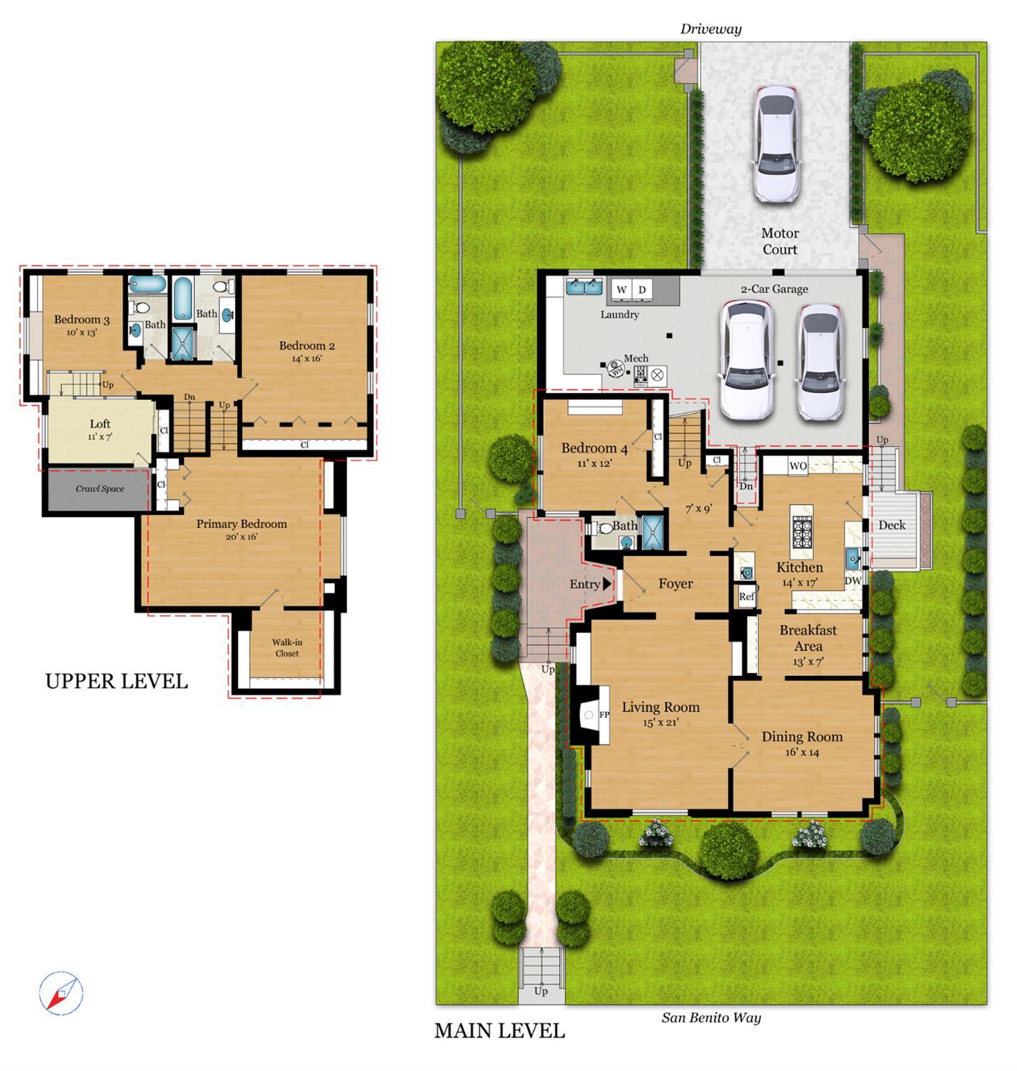 Detail Gallery Image 36 of 50 For 333 San Benito Way, San Francisco,  CA 94127 - 4 Beds | 3 Baths