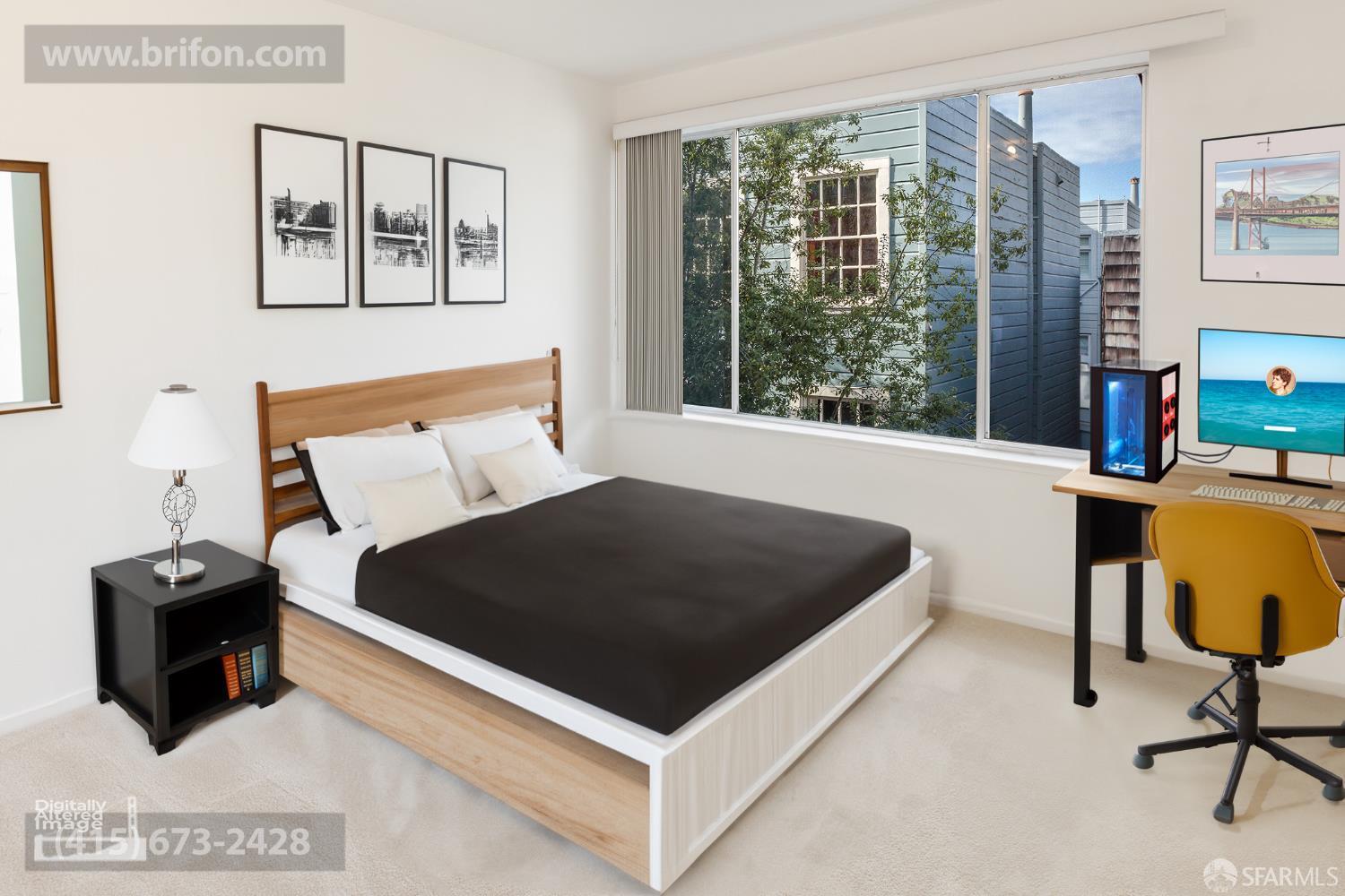 Detail Gallery Image 4 of 12 For 2221 Gough St #203,  San Francisco,  CA 94109 - 1 Beds | 1 Baths