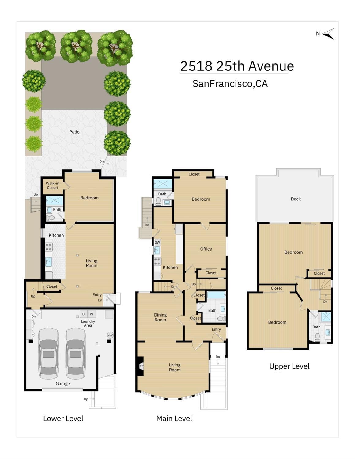 Detail Gallery Image 87 of 87 For 2518 25th Ave, San Francisco,  CA 94116 - 4 Beds | 4 Baths