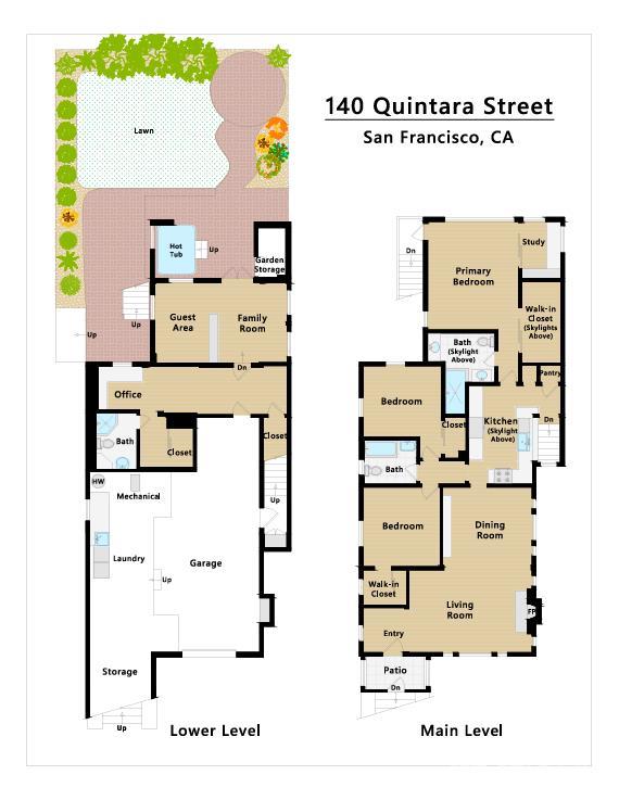 Detail Gallery Image 66 of 66 For 140 Quintara St, San Francisco,  CA 94116 - 3 Beds | 3 Baths